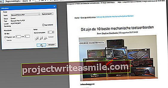 Ustvarite PDF-je s tiskalnikom PDF v sistemu Windows 10