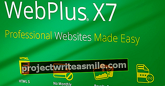 Serif WebPlus X7 - veebisaitide loomine ilma HTML-ta
